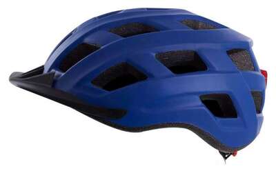 Pyöräilykypärä takavalolla, koko: M 54 - 58 cm, sininen